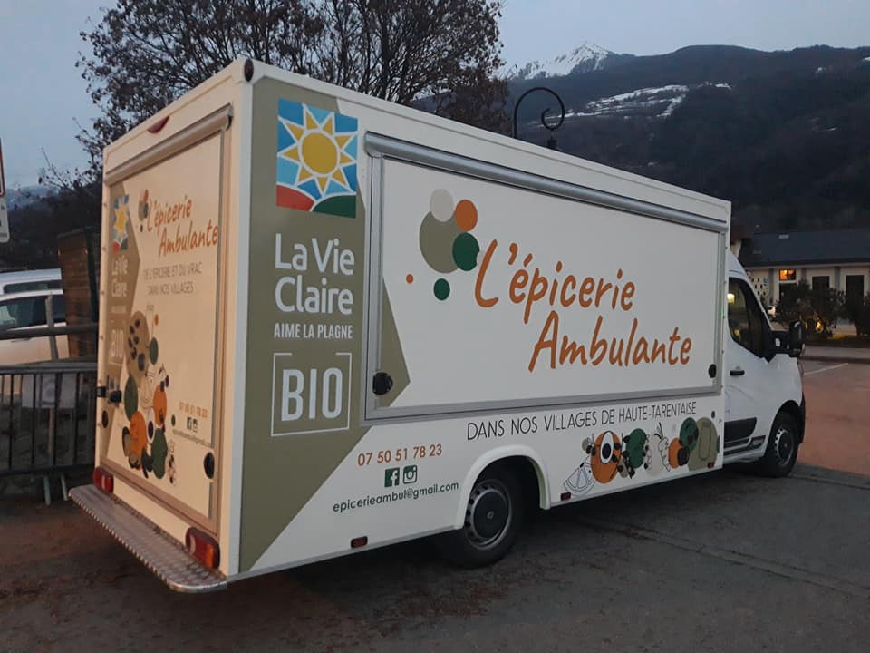 La Vie Claire mobile market