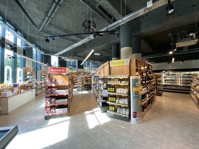 Photo vue d'ensemble des rayons Photo vue d'ensemble des rayons