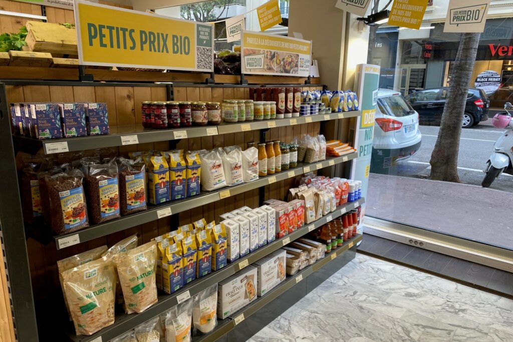 Rayon petit prix bio La Vie Claire Rayon petit prix bio La Vie Claire