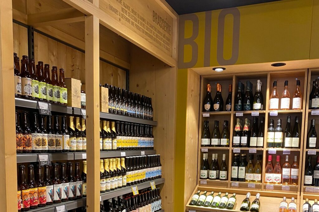 PHOTO Chateauroux 2 Rayon bière et vin La Vie Claire Châteauroux