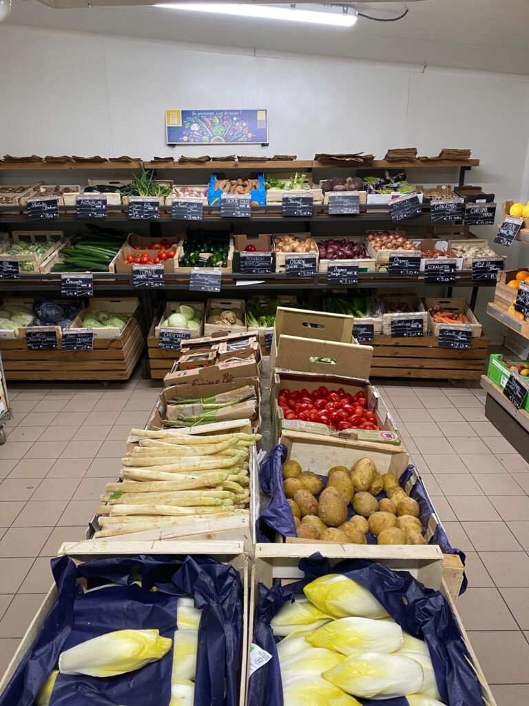 Rayon Fruits et légumes La Vie Claire Nantes Rayon Fruits et légumes La Vie Claire Nantes