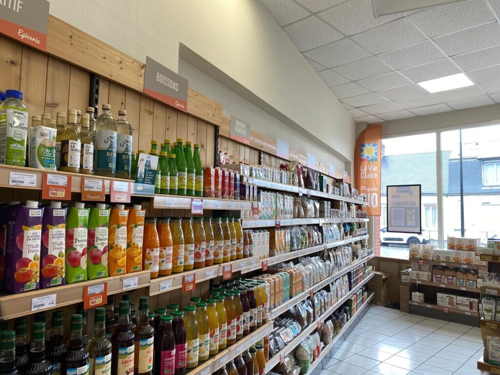 Rayon boisson La Vie Claire LOAN Rayon boisson La Vie Claire LOAN