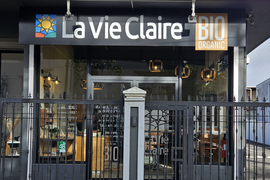 Façade magasin La Vie Claire Curepipe Ile Maurice