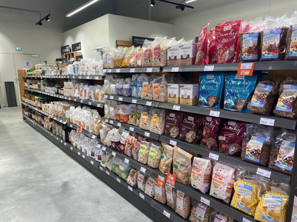 Rayon céréales La Vie Claire MARQUISE Rayon céréales La Vie Claire MARQUISE