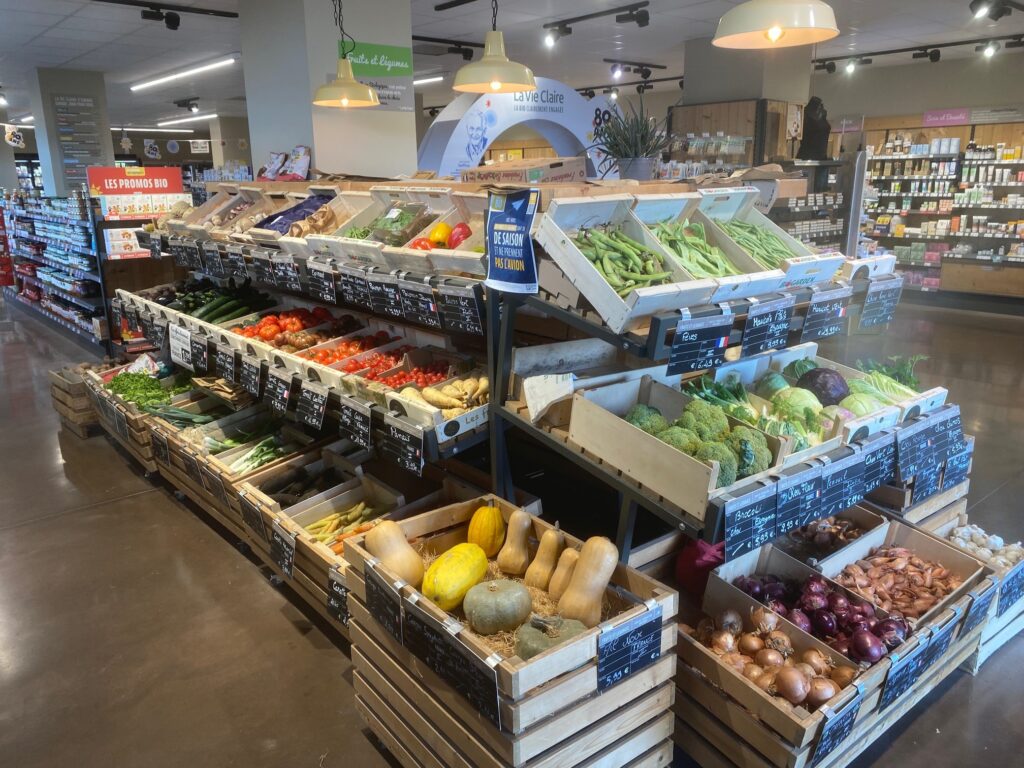Rayon Fruits et Légumes LA VIE CLAIRE SOYONS Rayon Fruits et Légumes LA VIE CLAIRE SOYONS