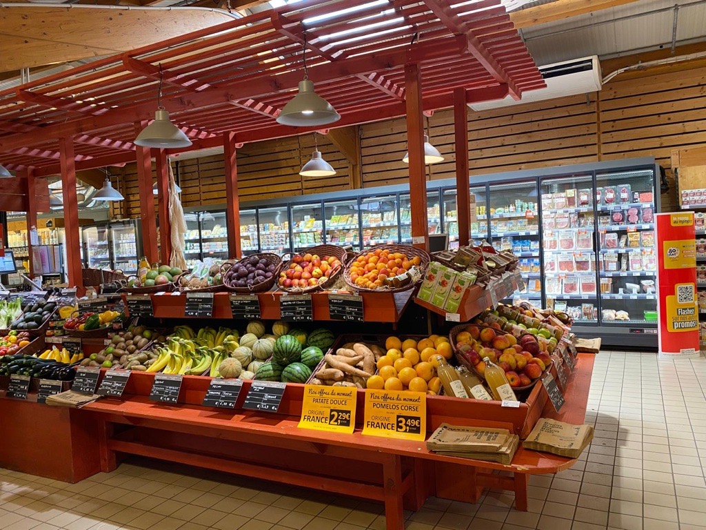 Rayon fruits et légumes Rayon fruits et légumes